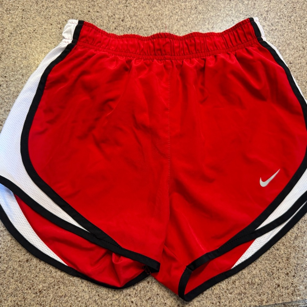 Nike Women's Red Athletic Shorts